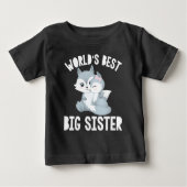 かわいい WntrFX 世界で一番偉いお姉ちゃん ベビーTシャツ (正面)