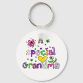 かわいいA特別な祖母おばあちゃん文字式 キーホルダー (正面)