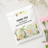 かわいいA-Saurus恐竜誕生日 フェイバーバッグ (封をした状態)