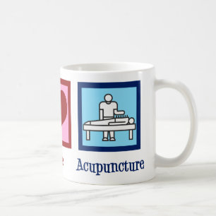 かわいいAcupuncturistの平和愛刺鍼術 コーヒーマグカップ