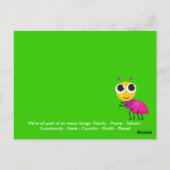 かわいいAntと市民権 ポストカード (裏面)