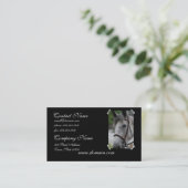 かわいいAppaloosaの馬の名刺 名刺 (スタンド正面)