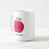 かわいいApple コーヒーマグカップ (正面左)