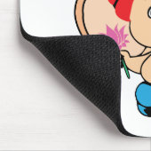 かわいいBal Ganesh Ganapathyのベビーのヒンズー教の神 マウスパッド (コーナー)