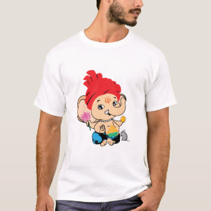 かわいいBal Ganesh Ganapathyのベビーのヒンズー教の神 Tシャツ