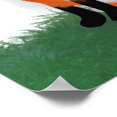 かわいいBe賢いキツネ男女兼用ポスター ポスター (角)