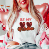 かわいいBe My Valentine Tシャツ