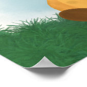 かわいいBe Stand Tall Giraffeポスタ男女兼用ー ポスター (角)