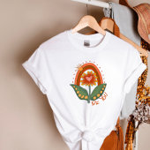 かわいいBe Youフローラインスピレーションモダン Tシャツ