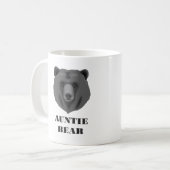 かわいいBear伯母さんのコーヒー・マグ コーヒーマグカップ (正面左)