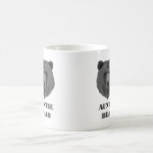 かわいいBear伯母さんのコーヒー・マグ コーヒーマグカップ (中央)
