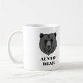 かわいいBear伯母さんのコーヒー・マグ コーヒーマグカップ (左)