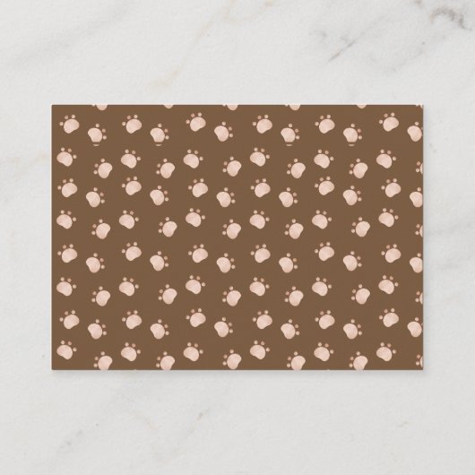 かわいいbearly待ちテディベアブブックのためのベビー エンクロージャーカード (裏面)