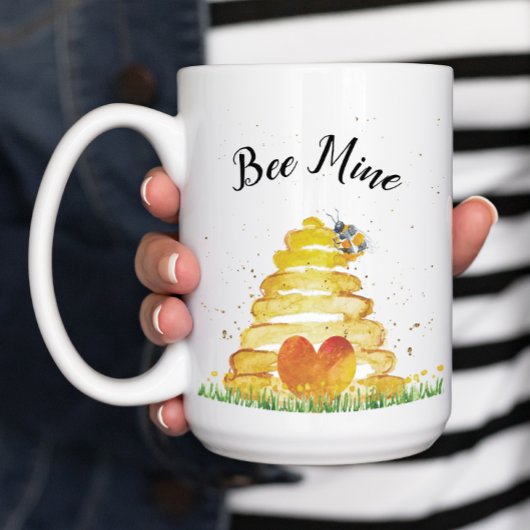 かわいいBee Mine コーヒーマグカップ