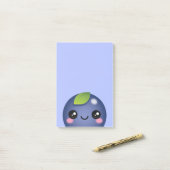 かわいいBlueberry Post-itメモ ポストイット (デスク上)