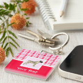 かわいいBullmastiff キーホルダー (正面右)