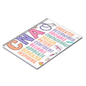 かわいいCNA ノートブック (左側)