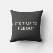 かわいいCtrl Alt Del Keyboard -再起動 クッション (裏面)