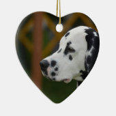 かわいいDalmatian子犬 セラミックオーナメント (右)