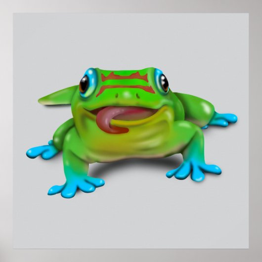 かわいいDAY GECKO ポスター (正面)