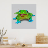 かわいいDAY GECKO ポスター (キッチン)