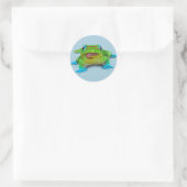 かわいいDAY GECKO ラウンドシール (バッグ)