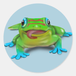 かわいいDAY GECKO ラウンドシール