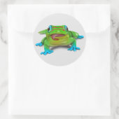 かわいいDAY GECKO ラウンドシール (バッグ)