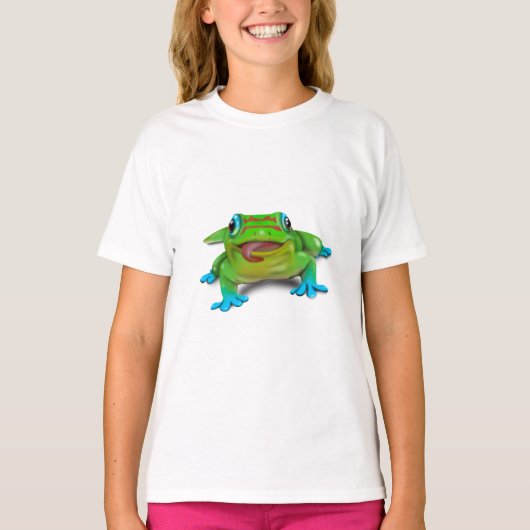 かわいいDAY GECKO Tシャツ (正面)