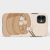 かわいいDIM合計Bunnies iPhoneケース Case-Mate iPhoneケース (裏面(横))