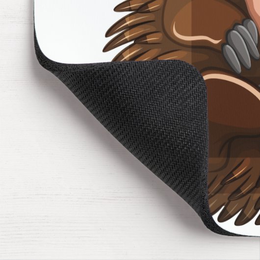 かわいいechidna マウスパッド (コーナー)