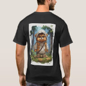 かわいいEwok Adventure：漫画のTシャツグラフィック – Ado Tシャツ (裏面)