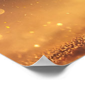 かわいいFennecキツネファンタジーポスターかわいいウォールアート ポスター (角)