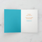 かわいいGet Well Card - Orange カード (内部)