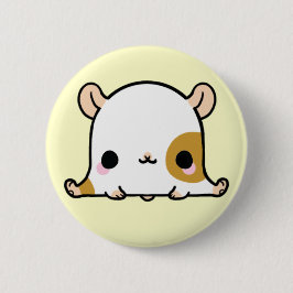 かわいいHampster (背景を変えます!) 缶バッジ