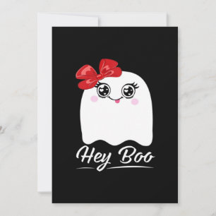 かわいいHey Boo ハロウィンデザイン シーズンカード