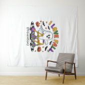 かわいいIラブ秋防止フィジカルセラピー幽霊 タペストリー (インサイチュ(横))