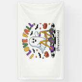 かわいいIラブ秋防止フィジカルセラピー幽霊 横断幕 (縦)