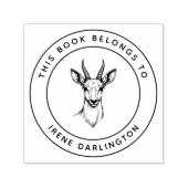 かわいいIbexベビーこの本はキッズネームに属している セルフインキングスタンプ (デザイン)