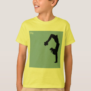 かわいいiFlipの体操のワイシャツ Tシャツ