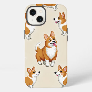 かわいいiPhoneケースウェルシュコーギーキャラクター iPhone 13ケース