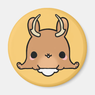 かわいいJackalope(背景を変更する!) マグネット