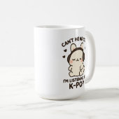 かわいいK-Popミュージック、Kawaii コーヒーマグカップ (正面右)