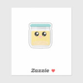 かわいいKombucha Scoby – ビニールステッカー シール (シート)