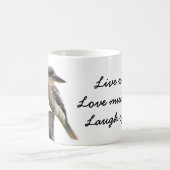 かわいいkookaburraの設計のDinkyマグ コーヒーマグカップ (中央)