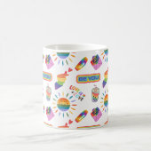 かわいいLGBTQ+コーヒーティーマグカップ コーヒーマグカップ (中央)