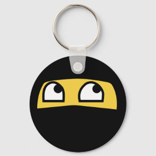 かわいいlilの忍者のemoji キーホルダー