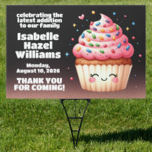 かわいいL'ilカップケーキ散策ベビーシャワーへようこそ