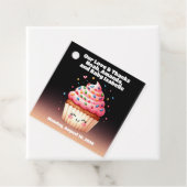 かわいいL'ilカップケーキ散策ベビーシャワーへようこそ フェイバータグ (インサイチュ)