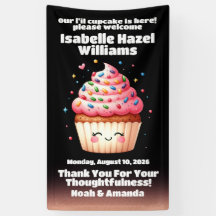 かわいいL'ilカップケーキ散策ベビーシャワーへようこそ